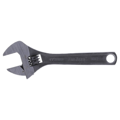 Teng Tools Adjustable Spanner, 100 mm Overall, 17mm Jaw Capacity, Metal Handle