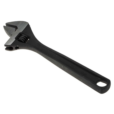 Teng Tools Adjustable Spanner, 200 mm Overall, 28mm Jaw Capacity, Metal Handle
