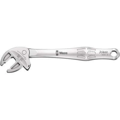 Wera Adjustable Spanner, 154 mm Overall, 13mm Jaw Capacity, Ergonomic Handle