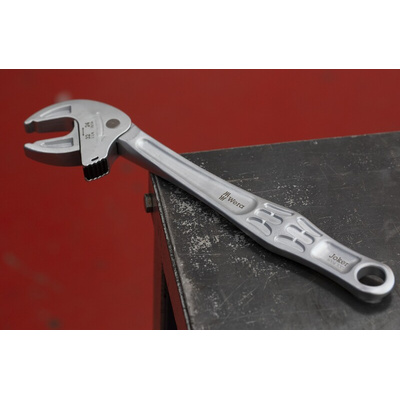 Wera Adjustable Spanner, 322 mm Overall, 32mm Jaw Capacity, Ergonomic Handle