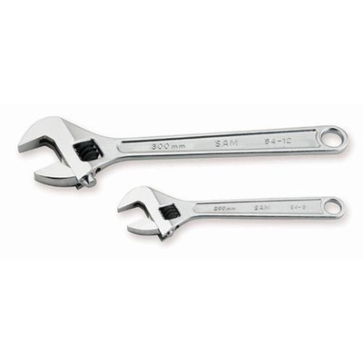 SAM Adjustable Spanner, 203.2 mm, 254 mm Overall