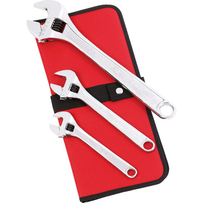 SAM Adjustable Spanner, 203.2 mm, 254 mm, 381 mm Overall
