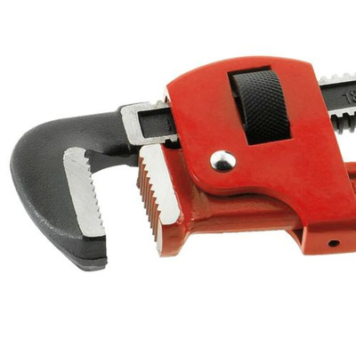 Facom Pipe Wrench, 200 mm Overall, 27mm Jaw Capacity