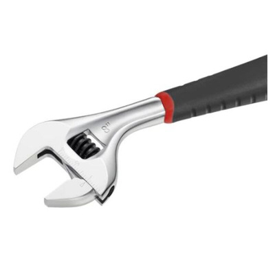 Facom Adjustable Spanner, 255 mm Overall, 38mm Jaw Capacity, Bi-Material Handle