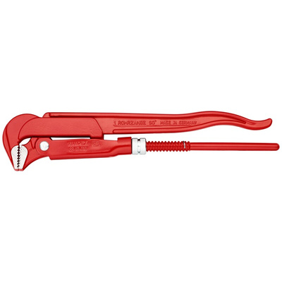 Knipex Pipe Wrench, 310 mm Overall, 42mm Jaw Capacity