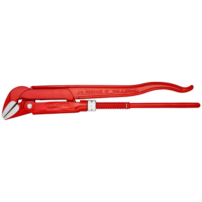 Knipex Pipe Wrench, 430 mm Overall, 60mm Jaw Capacity