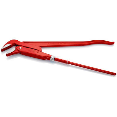 Knipex Pipe Wrench, 570 mm Overall, 70mm Jaw Capacity