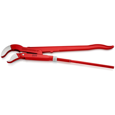 Knipex Pipe Wrench, 680 mm Overall, 100mm Jaw Capacity