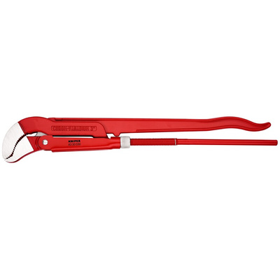 Knipex Pipe Wrench, 680 mm Overall, 100mm Jaw Capacity