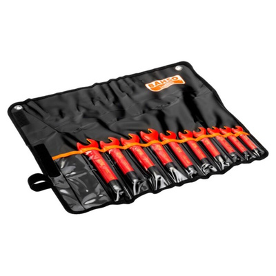 Bahco Open-end Wrench, 200 mm Overall, 22mm Jaw Capacity, Comfortable Handle Handle, VDE/1000V