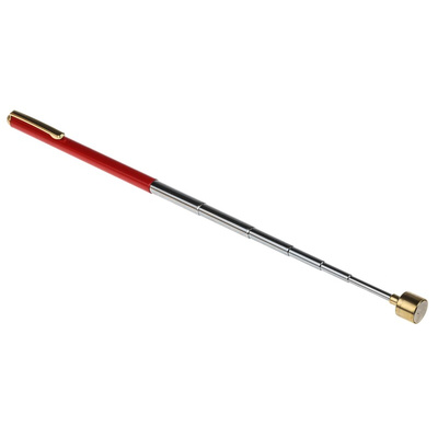RS PRO 2.2kg Lift Capacity Magnetic, Telescopic Extendable Pick Up Tool, 635 mm Stainless Steel