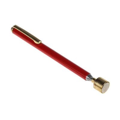 RS PRO 2.2kg Lift Capacity Magnetic, Telescopic Extendable Pick Up Tool, 635 mm Stainless Steel