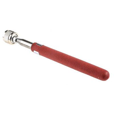 RS PRO 8lb Lift Capacity Magnetic, Telescopic Extendable Pick Up Tool, 762 mm Stainless Steel