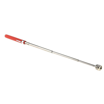 RS PRO 8lb Lift Capacity Magnetic, Telescopic Extendable Pick Up Tool, 762 mm Stainless Steel