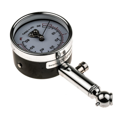 RS PRO Tyre Pressure Gauge