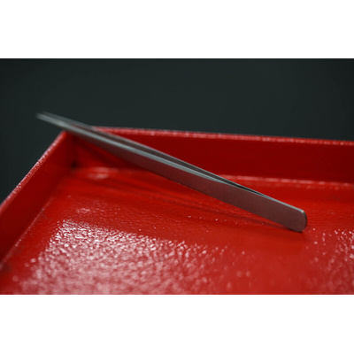 RS PRO 140 mm, Stainless Steel, Tweezers