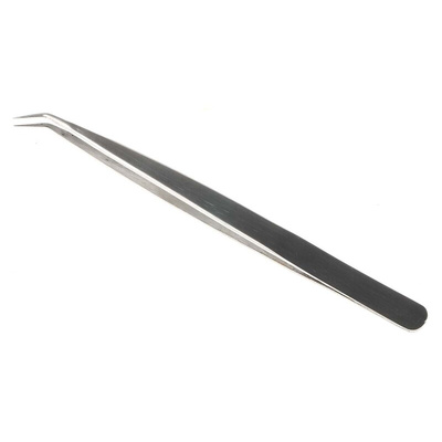 RS PRO 140 mm, Stainless Steel, Tweezers
