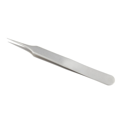 RS PRO 110 mm, Stainless Steel, Tweezers