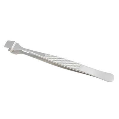 RS PRO 125 mm, Stainless Steel, Wafer, Tweezers
