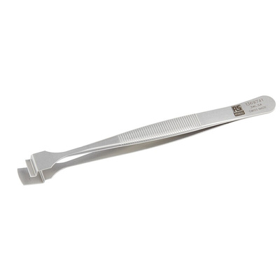 RS PRO 125 mm, Stainless Steel, Wafer, Tweezers