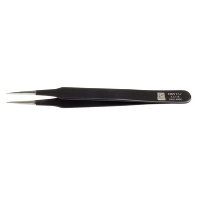 RS PRO 120 mm, Stainless Steel, ESD Tweezers