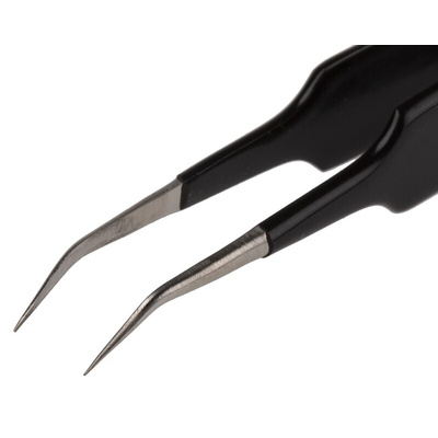 RS PRO 110 mm, Stainless Steel, ESD Tweezers