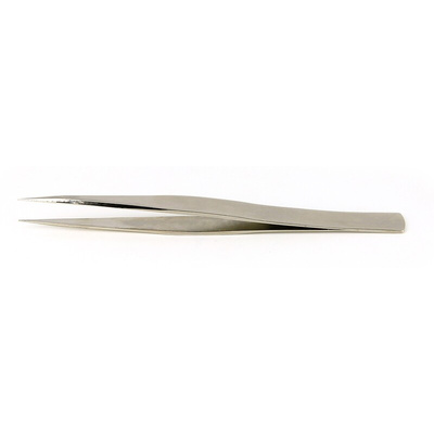 RS PRO 130 mm, Carbon Steel, Tweezers