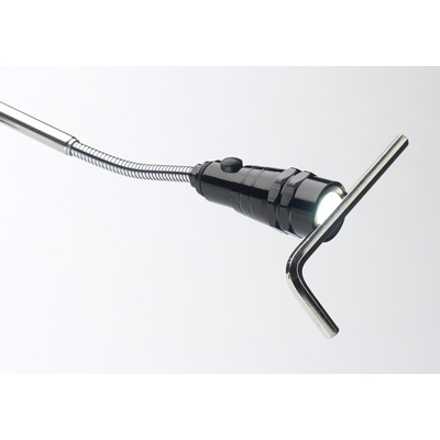 Eclipse 3.5(Head) kg, 5(Base) kg Lift Capacity Magnetic Pick Up Tool Extendable Pick Up Tool, 582 mm Stainless Steel