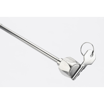Eclipse 7kg Lift Capacity Magnetic Pick Up Tool Extendable Pick Up Tool, 770 mm Stainless Steel With Rubber Handle