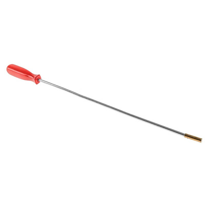 RS PRO 500g Lift Capacity Flexible, Magnetic Pick Up Tool, 460 mm Chrome Plated Steel With PVC Handle