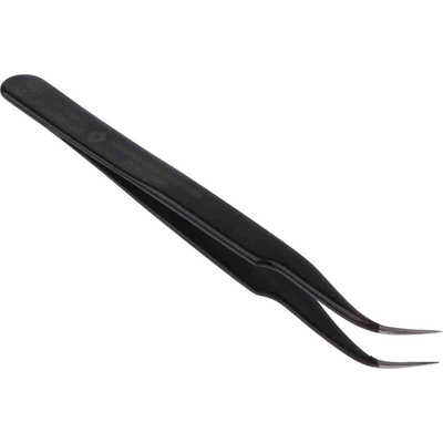 Bernstein 120 mm, Stainless Steel, Sickle, ESD Tweezers