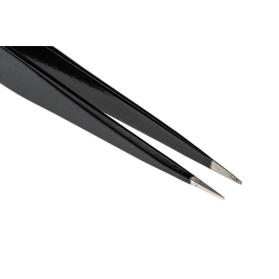 Bernstein 130 mm, Stainless Steel, Chisel, ESD Tweezers