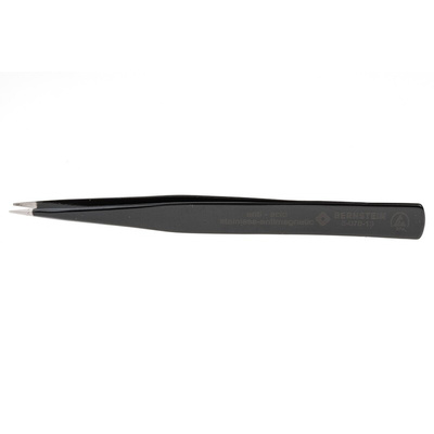 Bernstein 130 mm, Stainless Steel, Chisel, ESD Tweezers