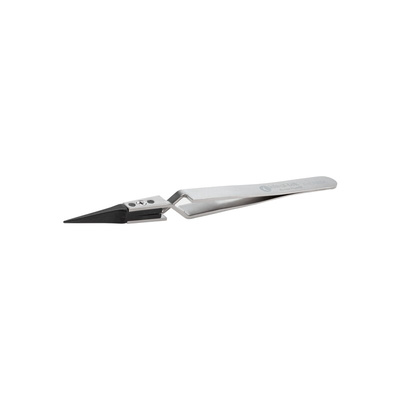 ideal-tek 130 mm, PA66/CF30 (Tip), Stainless Steel (Body), ESD Tweezers