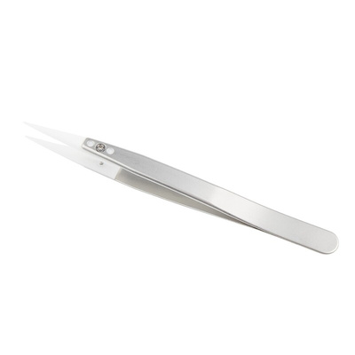 RS PRO 130 mm, Stainless Steel, Pointed, ESD Tweezers