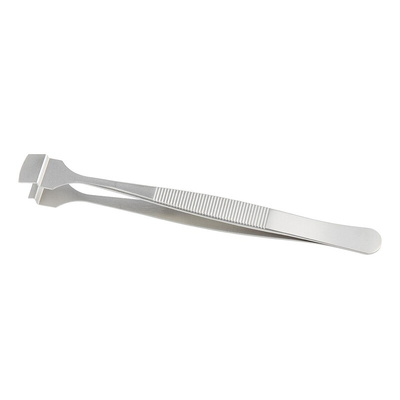 RS PRO 125 mm, Stainless Steel, Wafer, Tweezers