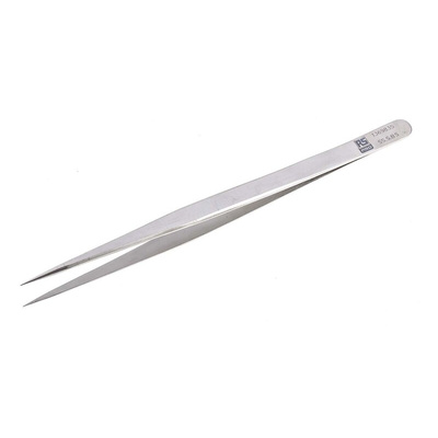 RS PRO 140 mm, Stainless Steel, Tweezers
