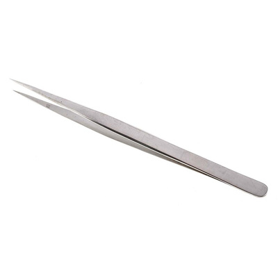 RS PRO 140 mm, Stainless Steel, Tweezers