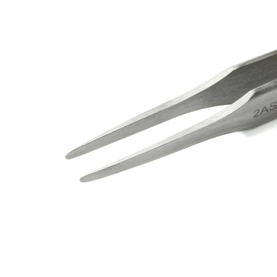 Weller Erem 120 mm, Stainless Steel, Flat; Rounded, Tweezers