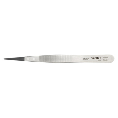 Weller Erem 130 mm, Stainless Steel, Pointed, ESD Tweezers