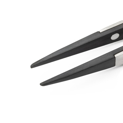 Weller Erem 130 mm, Stainless Steel, Pointed, ESD Tweezers