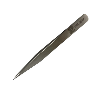 RS PRO 120 mm, Low Carbon Austenitic Steel, Fine, Tweezer