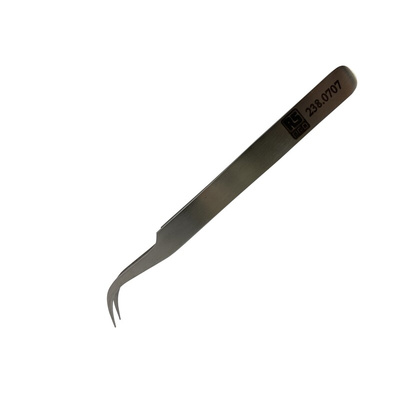 RS PRO 120 mm, Low Carbon Austenitic Steel, Fine, Tweezer