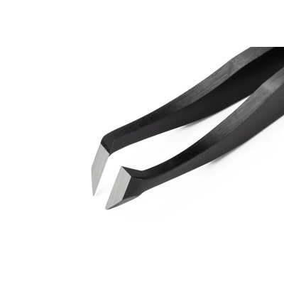 Erem 115 mm, Carbon Steel, Oblique, Tweezers