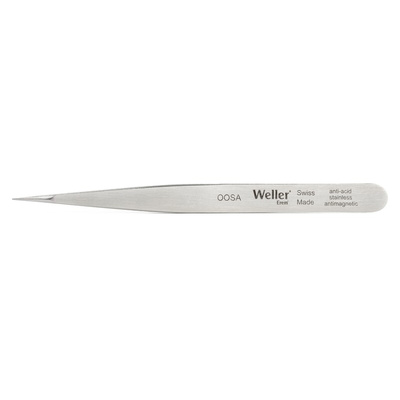 Weller Erem 120 mm, Stainless Steel, Pointed, Tweezers