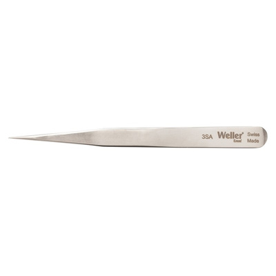 Weller Erem 120 mm, Stainless Steel, Pointed, Tweezers