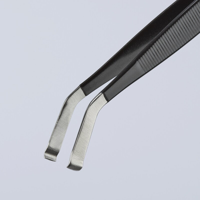 Knipex 120 mm, Stainless Steel, Smooth, ESD Tweezer