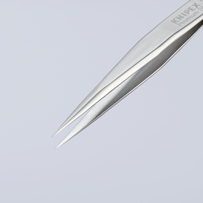 Knipex 70 mm, Stainless Steel, Smooth, Tweezer