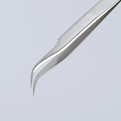 Knipex 110 mm, Stainless Steel, Smooth, Tweezer