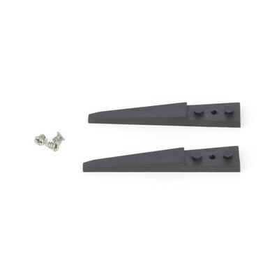 ideal-tek 40 mm, Carbon Fibre, Fine, Straight, Tweezer Tips